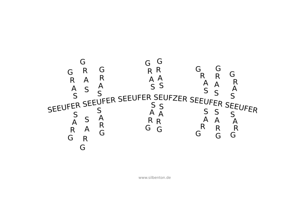 visuelle poesie – Silbenton
